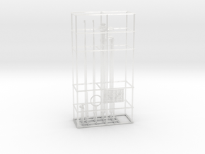 1/100 Uboot XXI Conning Tower Details SET in Clear Ultra Fine Detail Plastic