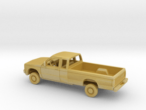 1/87 1982-93 Chevrolet S-10 Ext Cab Long Bed Kit in Tan Fine Detail Plastic