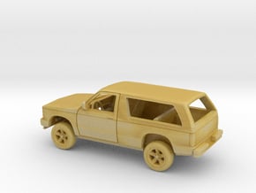 1/160 1982-93 Chevrolet S-10 Blazer Kit in Tan Fine Detail Plastic