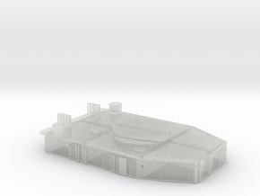 1/600 Richelieu Structure Aft Deck 1 in Clear Ultra Fine Detail Plastic