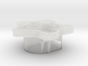 1/600 Richelieu Structure Aft Deck 3 in Clear Ultra Fine Detail Plastic