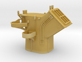 1/600 Richelieu Structure Aft Deck 2 Funnel in Tan Fine Detail Plastic