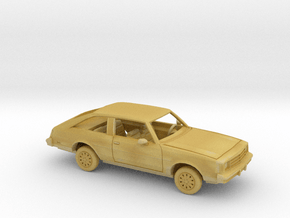 1/87 1979-81 Buick Century Coupe Kit in Tan Fine Detail Plastic