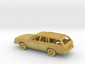 1/87 1979-81 Buick Century Station Wagon Kit in Tan Fine Detail Plastic