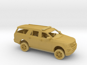 1/87 2017 Ford Expedition Max Police Kit in Tan Fine Detail Plastic