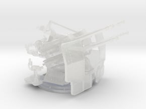 1/96 DKM Flak 20 mm MG C/38 Quadruple in Clear Ultra Fine Detail Plastic