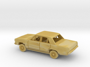 1/72 1970-72 Plymouth Valiant Kit in Tan Fine Detail Plastic