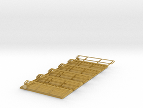 1:50 Stairs 13 W30mm 5pc in Tan Fine Detail Plastic