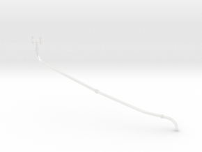1/200 IJN Akizuki funnel vent pipe in Clear Ultra Fine Detail Plastic