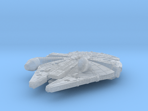 (MMch) Han's Millennium Falcon in Clear Ultra Fine Detail Plastic