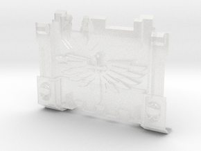 Winged Sword : Impulsor Front Plate 1 in Clear Ultra Fine Detail Plastic