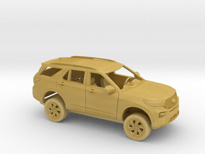 1/87 2020/21 Ford Explorer Kit in Tan Fine Detail Plastic
