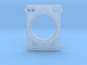 Provocator : Top-Hatch Turret Mount Component  in Clear Ultra Fine Detail Plastic