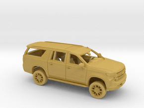 1/160 2020/21 Chevrolet Suburban Kit in Tan Fine Detail Plastic