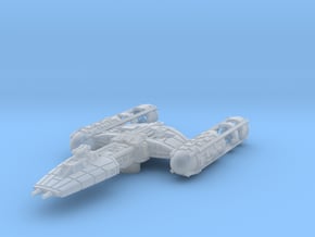 Y-Wing Salvaged (1/270) in Clear Ultra Fine Detail Plastic