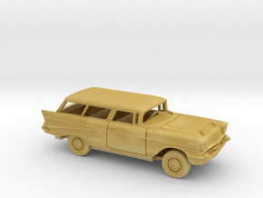 1/87 1957 Chevrolet Nomad Kit in Tan Fine Detail Plastic