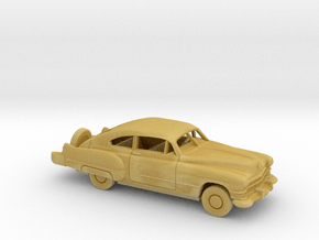 1/160 1949 Cadillac Series 62 Fastback w. Cont.Kit in Tan Fine Detail Plastic