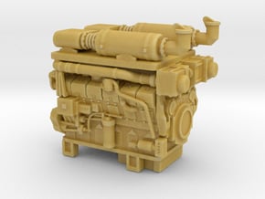 1/64th Hydraulic Fracturing TIER IV Engine in Tan Fine Detail Plastic