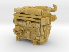 1/87th Hydraulic Fracturing TIER IV Engine in Tan Fine Detail Plastic