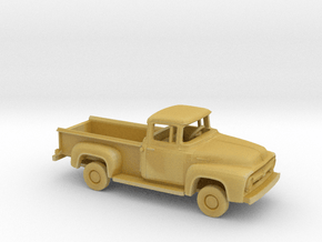 1/87 1956 Ford F100 Long Bed Kit in Tan Fine Detail Plastic