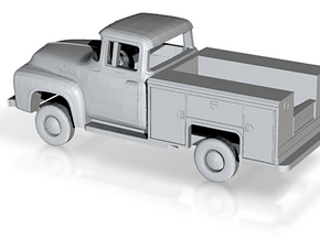 1/160 1956 Ford F100 UtillityKit in Clear Ultra Fine Detail Plastic