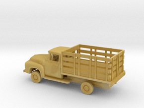 1/87 1956 Ford F100 Stakebed Kit in Tan Fine Detail Plastic