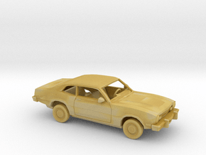 1/87 1974-75 Ford Maverick Coupe Kit in Tan Fine Detail Plastic