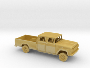 1/160 1959 Ford F-Series CrewCab Long Bed Kit in Tan Fine Detail Plastic