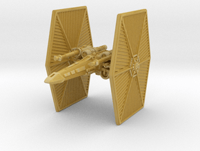 X-TIE Fighter Ugly (1/270) in Tan Fine Detail Plastic