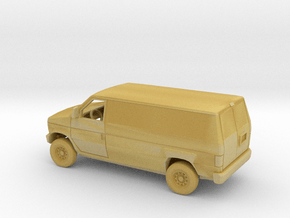 1/87 1997-02 Ford E-Series Enclosed Panel Van Kit in Tan Fine Detail Plastic