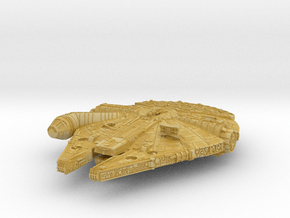(MMch) Rey's Millennium Falcon in Tan Fine Detail Plastic