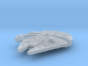 (MMch) Rey's Millennium Falcon in Clear Ultra Fine Detail Plastic
