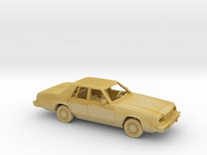 1/160 1979-81 Dodge StRegis Kit in Tan Fine Detail Plastic