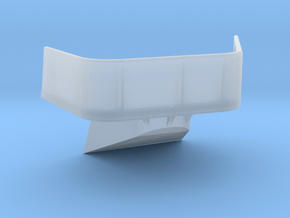 1/200 DKM Graf Zeppelin Hull Gun Tub 2 Port in Clear Ultra Fine Detail Plastic