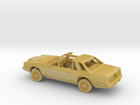 1/87 1979-83 Chrysler Cordoba LS T-Top Kit in Tan Fine Detail Plastic
