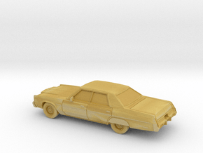 1/64 1975-77 Chrysler New Yorker Sedan in Tan Fine Detail Plastic