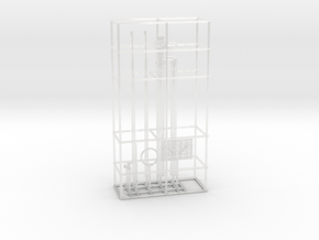 1/72 Uboot XXI Conning Tower Details SET in Clear Ultra Fine Detail Plastic