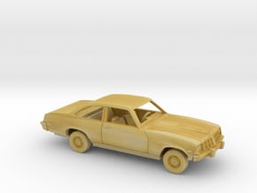 1/160 1974-77 Pontiac Ventura Coupe Kit in Tan Fine Detail Plastic