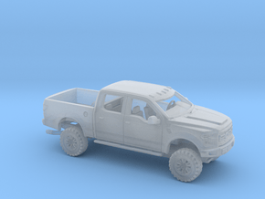 1/87 2017-20 Ford Raptor Crew Cab Kit in Clear Ultra Fine Detail Plastic