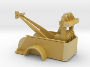 1/87 1940 -50 TowTruck Bed in Tan Fine Detail Plastic