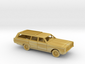 1/160 1965 Mercury Colony Park Station Wagon Kit in Tan Fine Detail Plastic