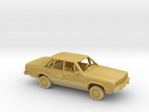 1/160 1978-83 Ford Fairmont Sedan Kit in Tan Fine Detail Plastic