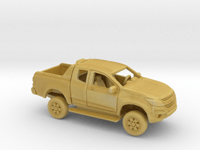 1/160 2017-20 Chevrolet S-10 Colorado Extended Cab in Tan Fine Detail Plastic