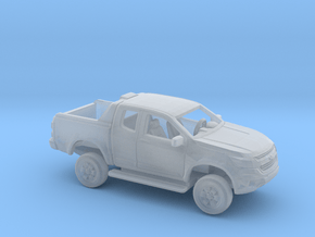 1/160 2017-20 Chevrolet S-10 Colorado Extended Cab in Clear Ultra Fine Detail Plastic