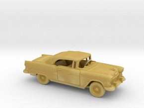 1/87 1955 Chevrolet BelAir Convertible Kit Closed in Tan Fine Detail Plastic