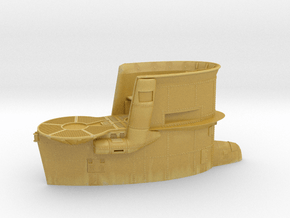 1/55 DKM Uboot VIIB Conning Tower in Tan Fine Detail Plastic