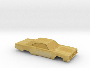 1/78 1968-70 Plymouth Satellite GTX  Closed Shell in Tan Fine Detail Plastic
