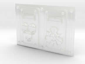 The Purge : Mark-1 APC Frontplate in Clear Ultra Fine Detail Plastic