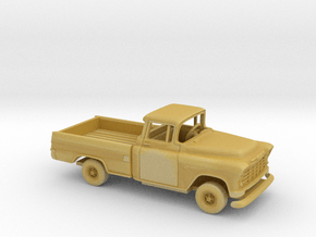 1/160 1955 Chevrolet Cameo PickUp Custom Kit in Tan Fine Detail Plastic