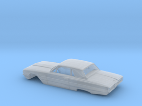 38.1mm Wheelbase 1964 Ford Thunderbird Coupe Shell in Clear Ultra Fine Detail Plastic